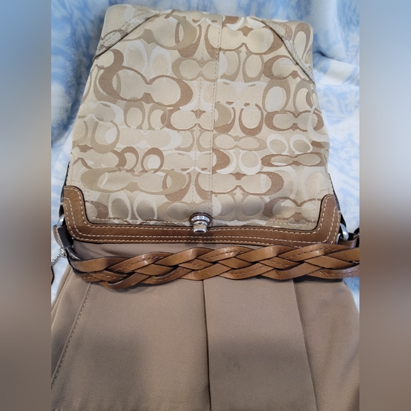 Coach Chelsea Optic Signature Hobo shoulder bag 2007 - Picture 12 of 14